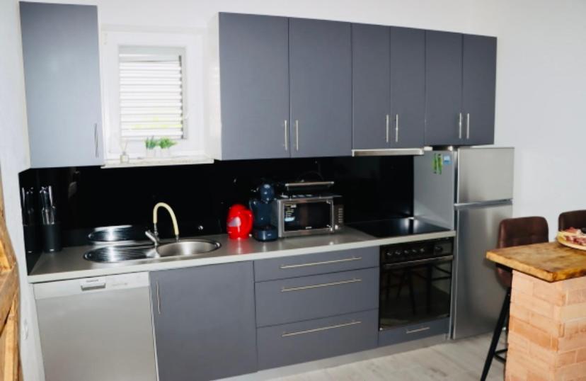 Iva Apartman Sa Bazenom Donji Zemunik Exterior photo